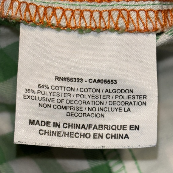 Nike golf sport cargo Dri-fit plaid shorts 34 - Picture 6 of 6